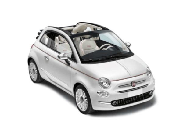 Fiat 500 Cabriolet - Ενοικίαση αυτοκινήτου στην Κρήτη
