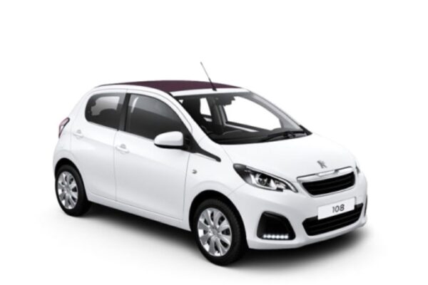 Peugeot 108 Open Top - Ενοικίαση αυτοκινήτου στην Κρήτη