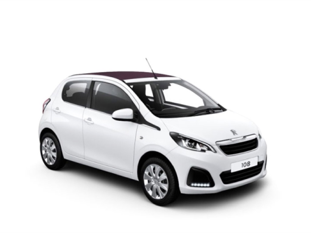 Peugeot 108 Open Top - Ενοικίαση αυτοκινήτου στην Κρήτη