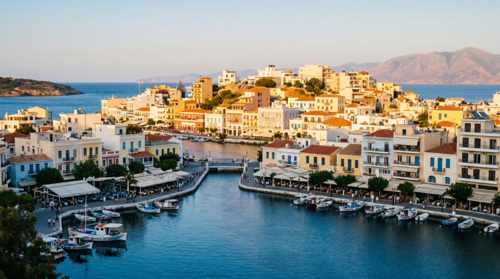 Η λίμνη Βουλισμένη στον Άγιο Νικόλαο της Κρήτης, JK Tours